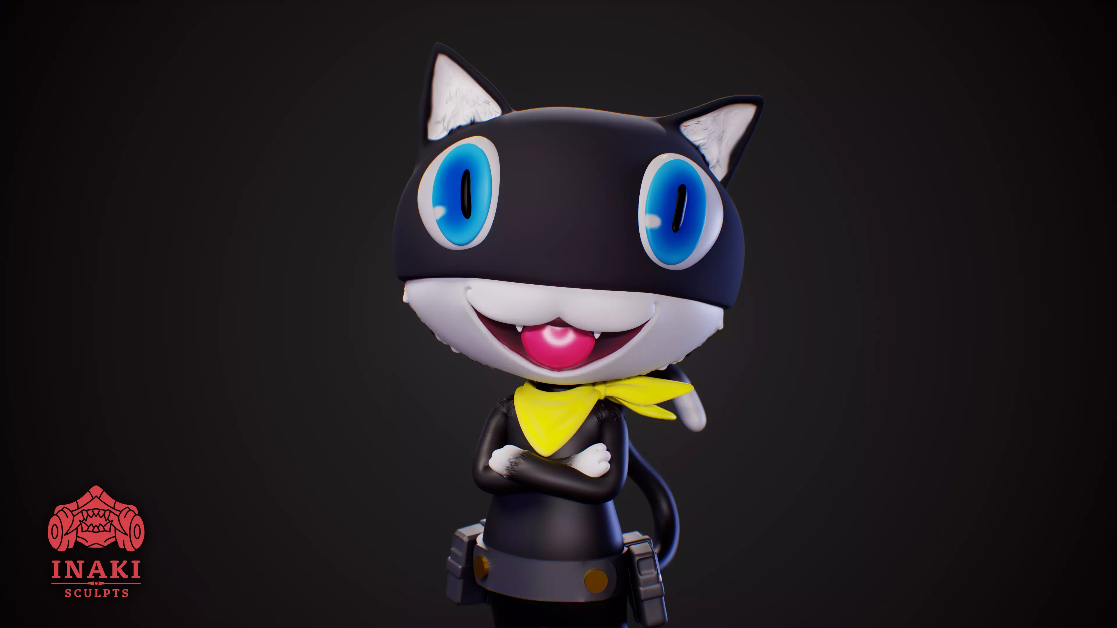 Morgana - Persona 5 3D print model_0