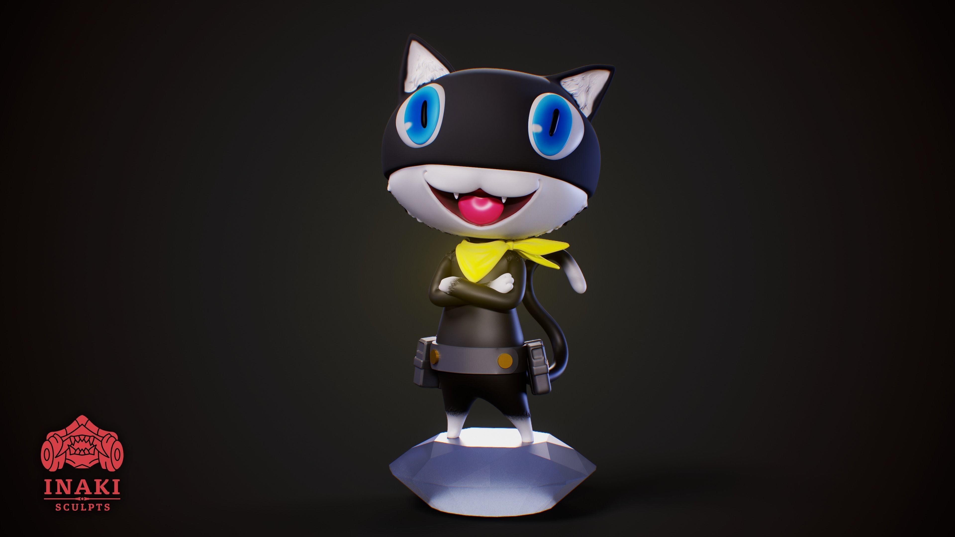 Morgana - Persona 5 3D print model_1