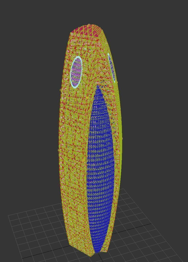 Mode Gakuen Cocoon Tower 3D model_3