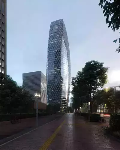 Mode Gakuen Cocoon Tower 3D model