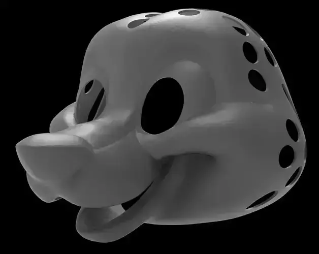 Toon Puppy Fursuit Head Base
