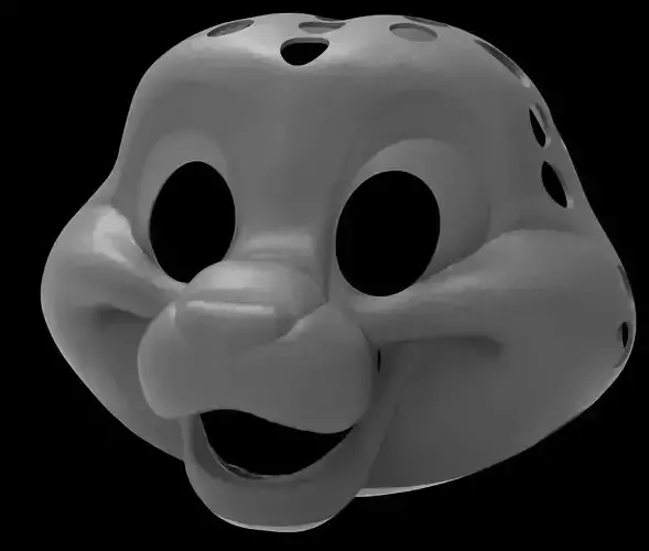 Toon Kitten Fursuit Head Base