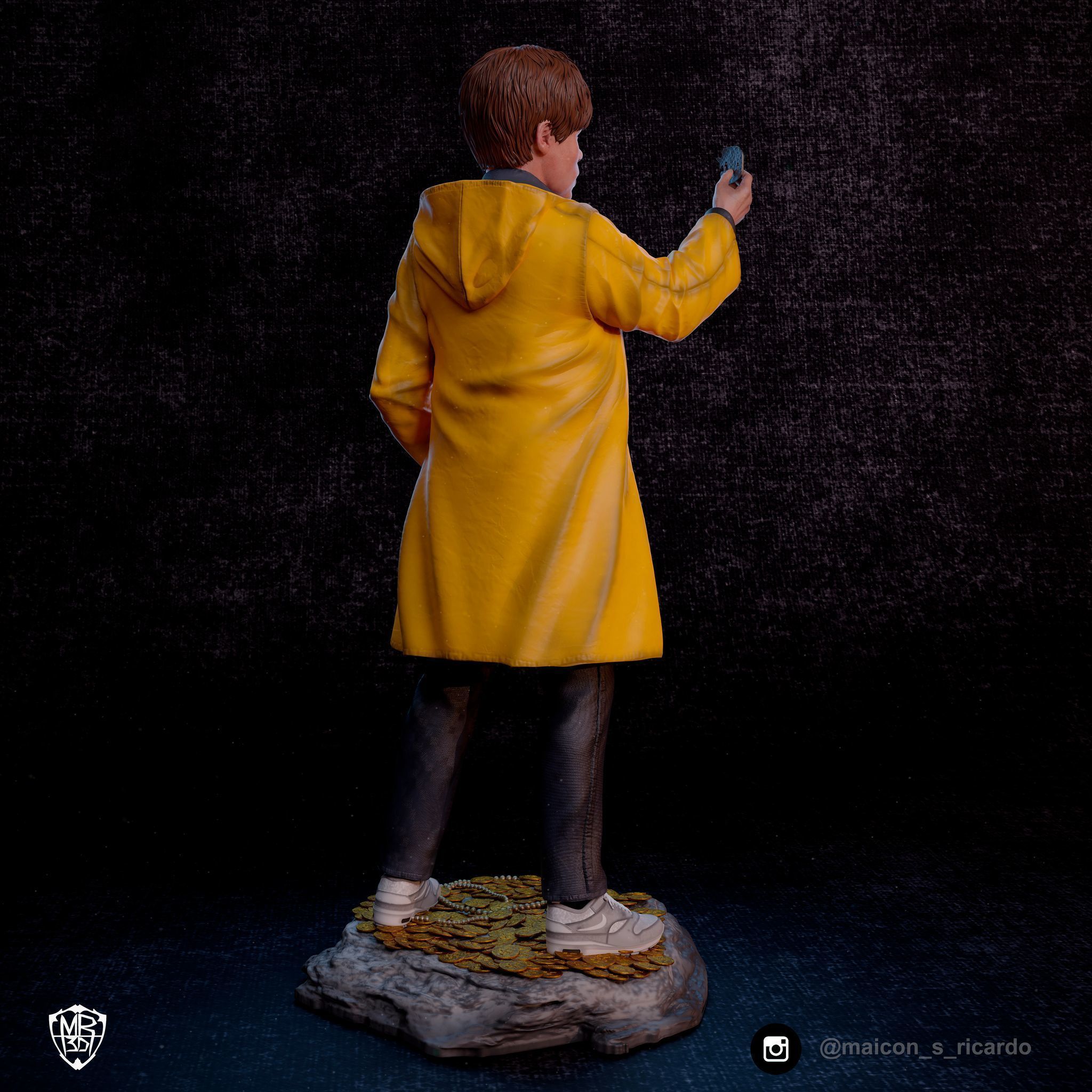 Mikey from The Goonies 3D print model_6