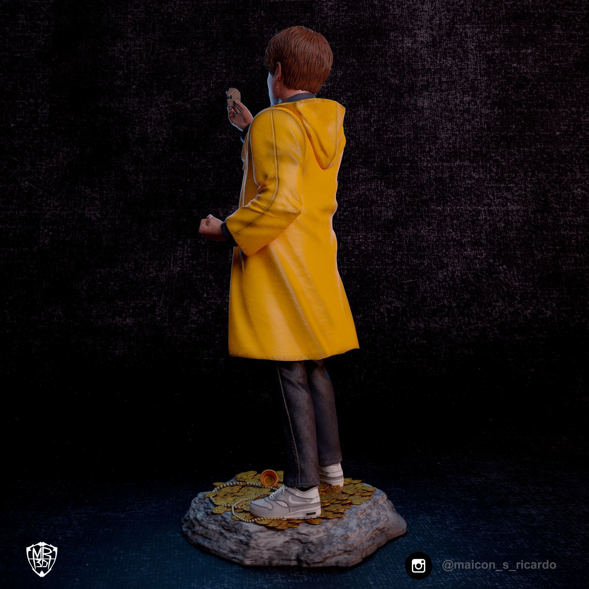 Mikey from The Goonies 3D print model_4