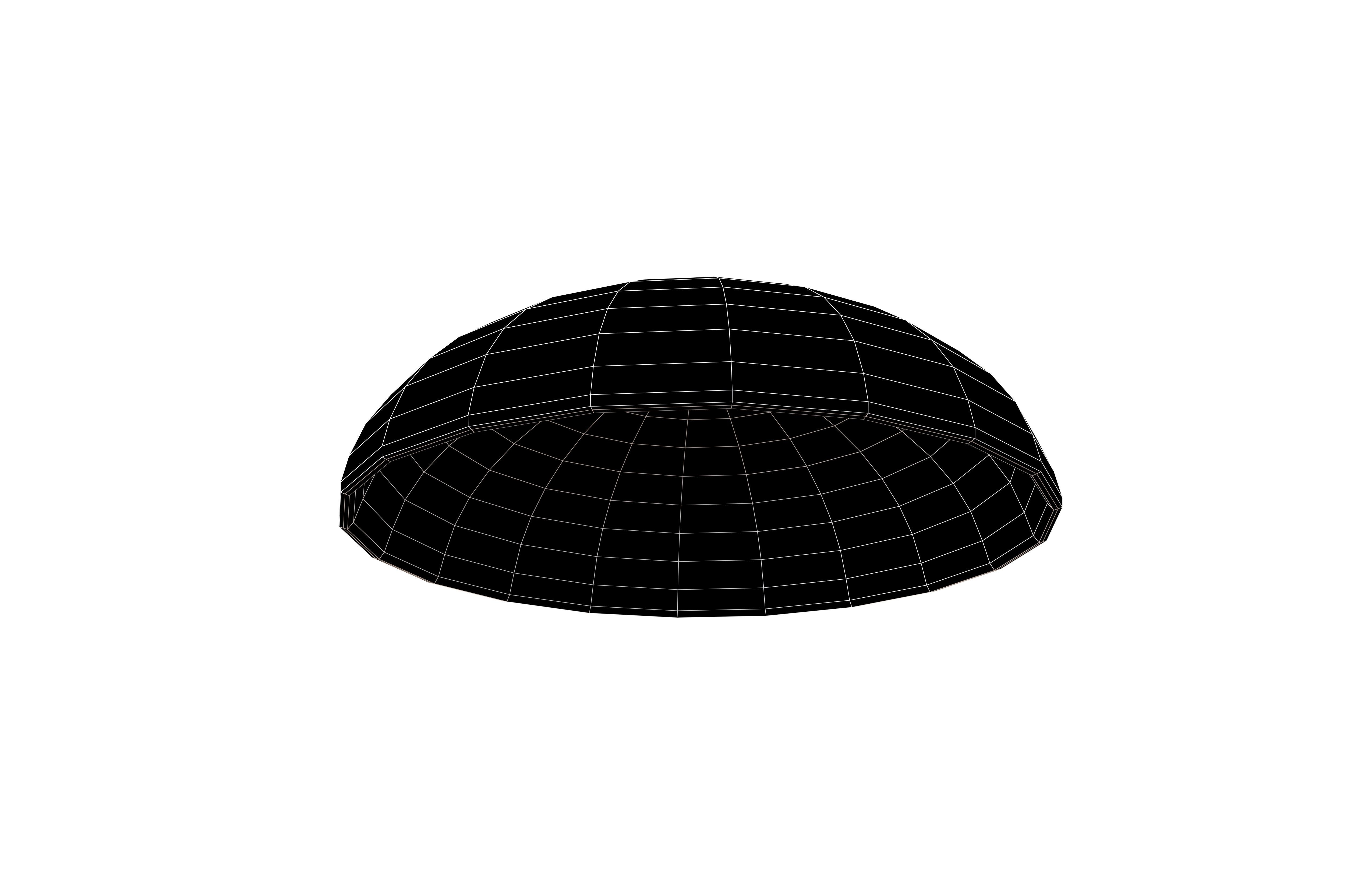 Kippah V1 001 Low-poly 3D model_5