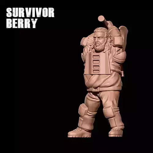 Survivor Berry 3D print model