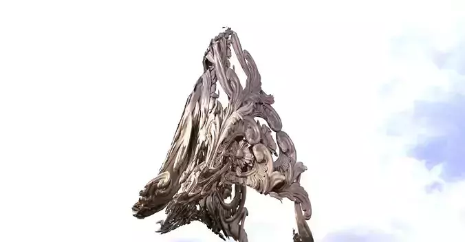 Baroque Dungeon Master ship hull front