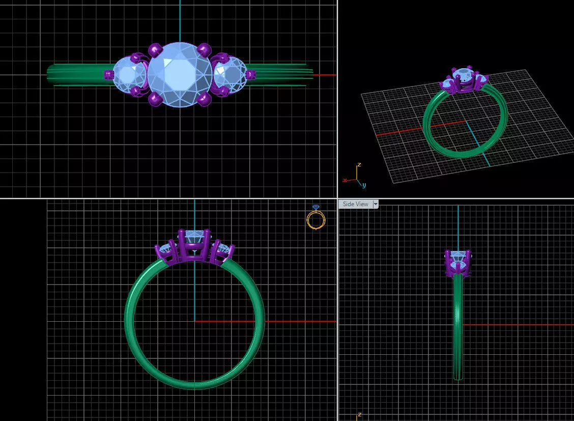 wedding ring Free 3D model