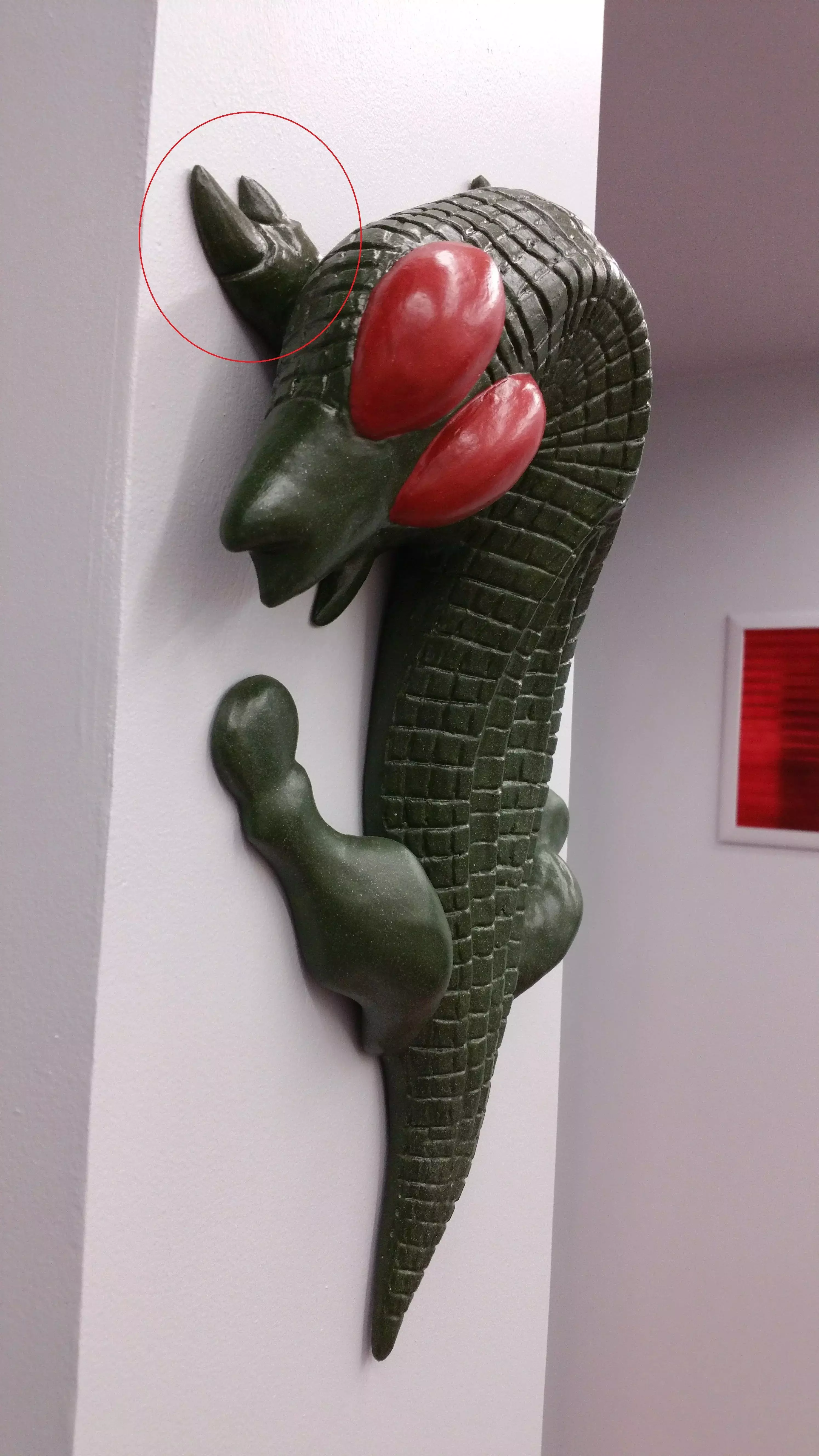 Star Trek Sickbay McCoys Lizard 11 Inch Resin Repro in Amok Time 3D print model_0