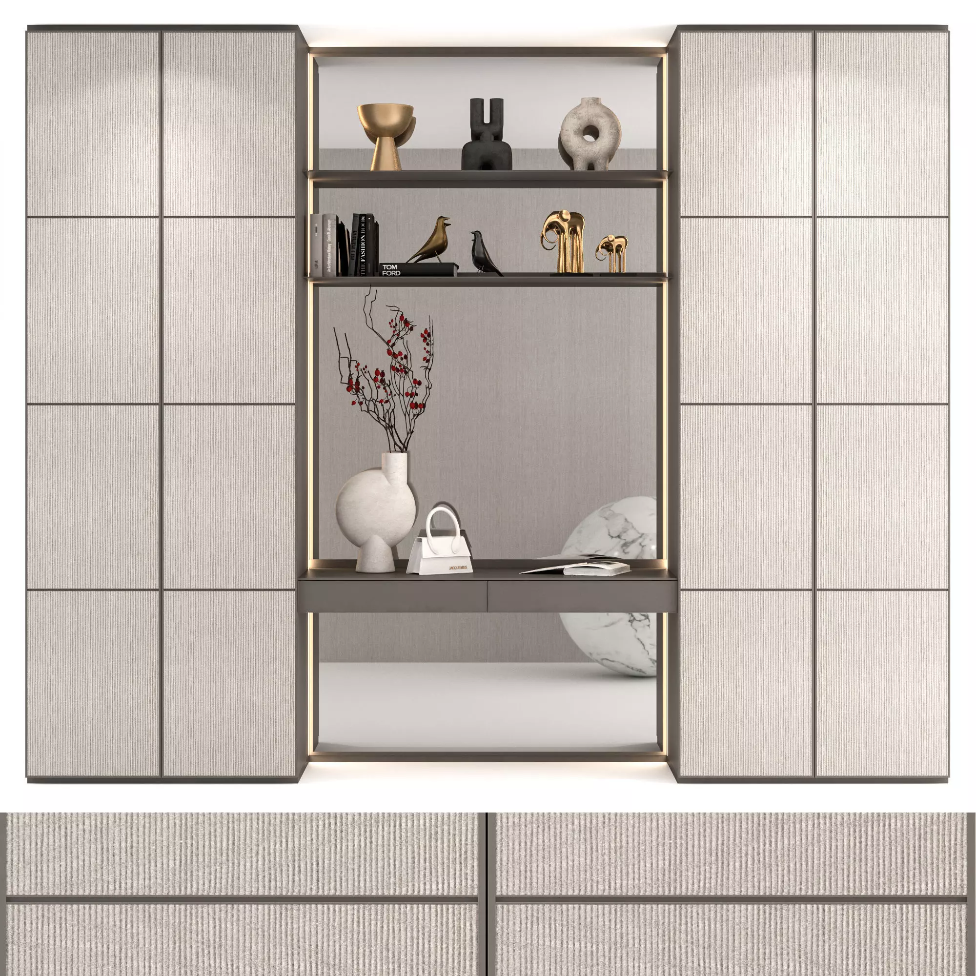 Rimadesio Modulor cabinet V4 3D model_0