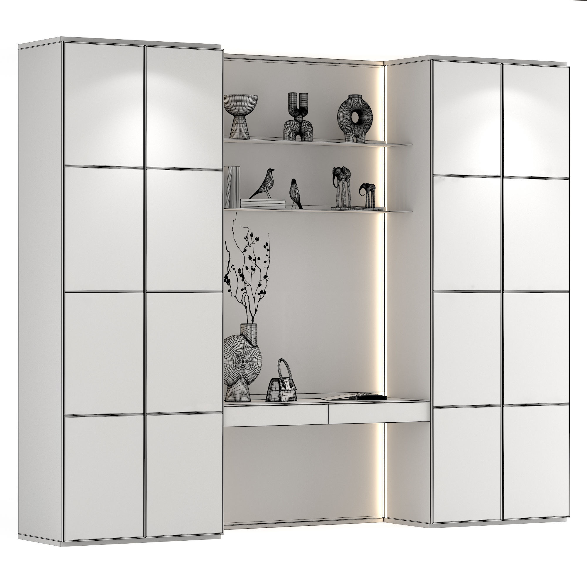 Rimadesio Modulor cabinet V4 3D model_7