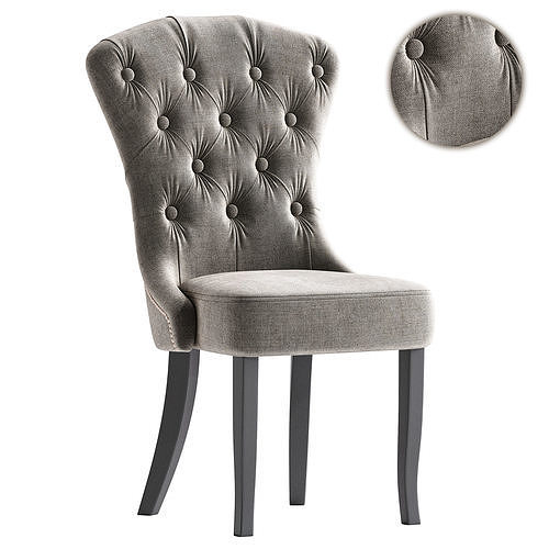 Milano chair Low-poly 3D model