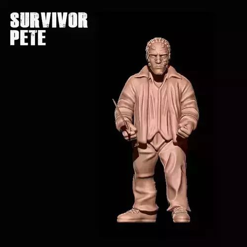 Survivor Pete 3D print model