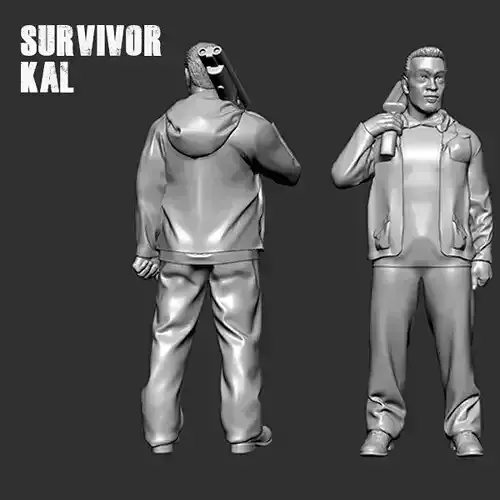 Survivor Kal 3D print model