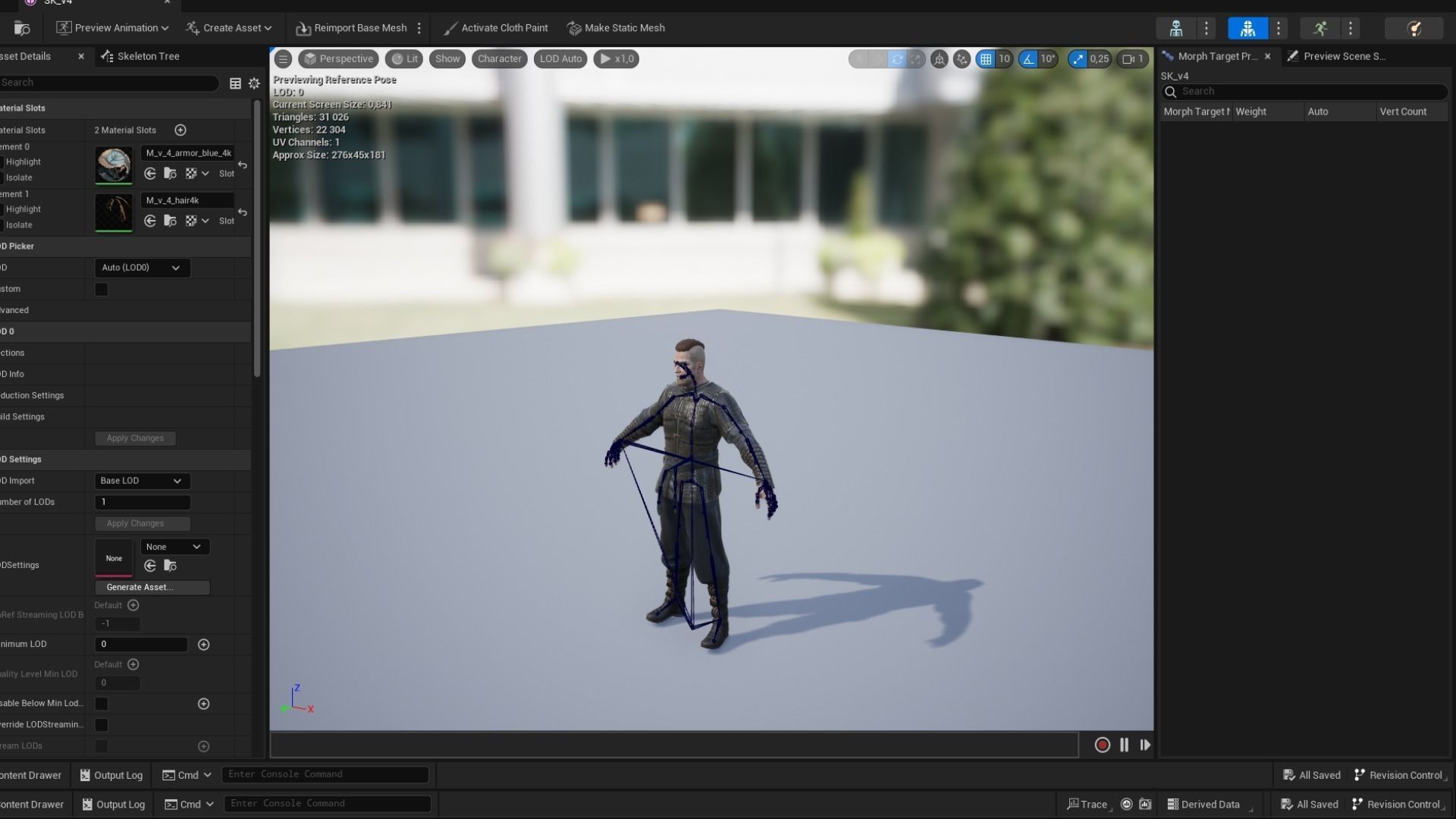 Viking 4 A pose Low-poly character redy for games Low-poly 3D model_22