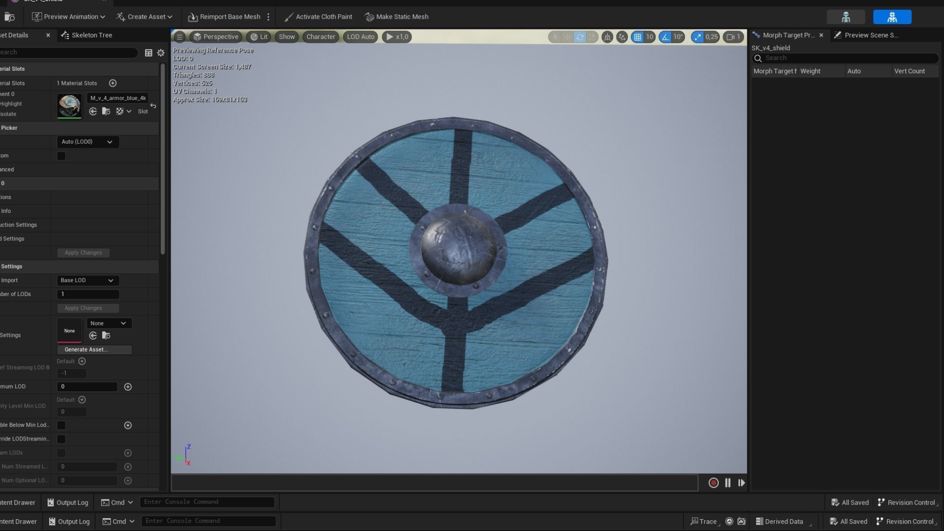 Viking 4 A pose Low-poly character redy for games Low-poly 3D model_24