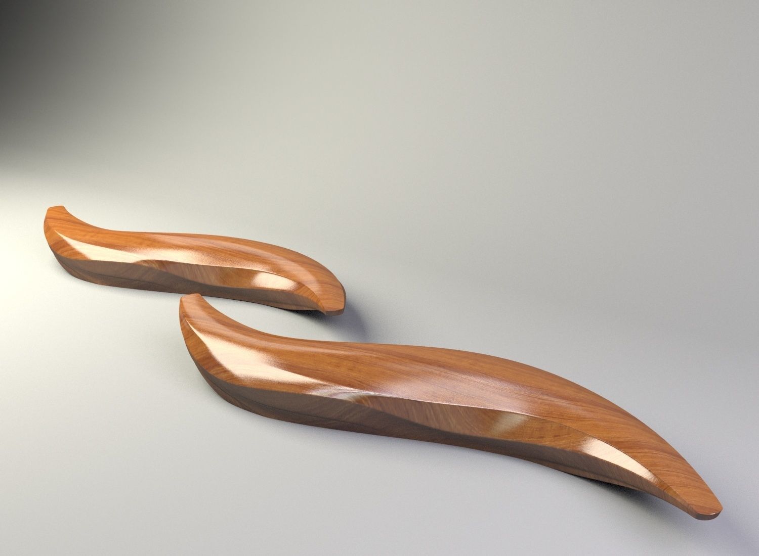 casual Chair 3D model_2