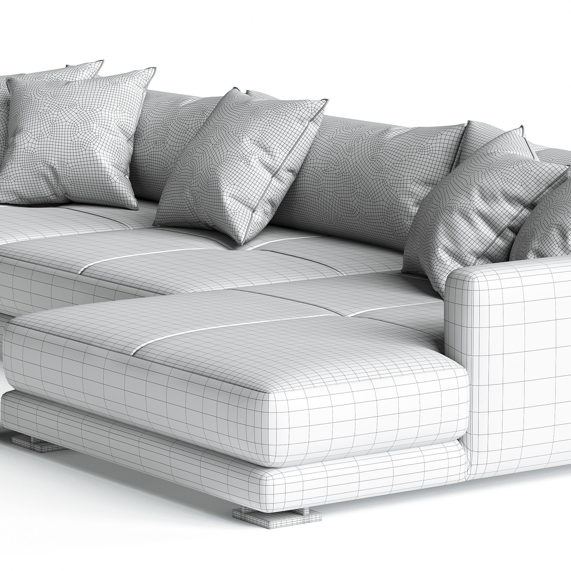 Bristol sofa 3D model_2