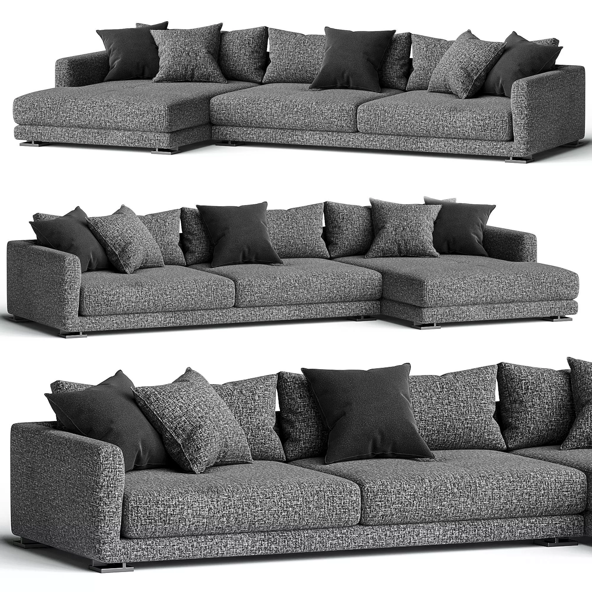 Bristol sofa 3D model_0