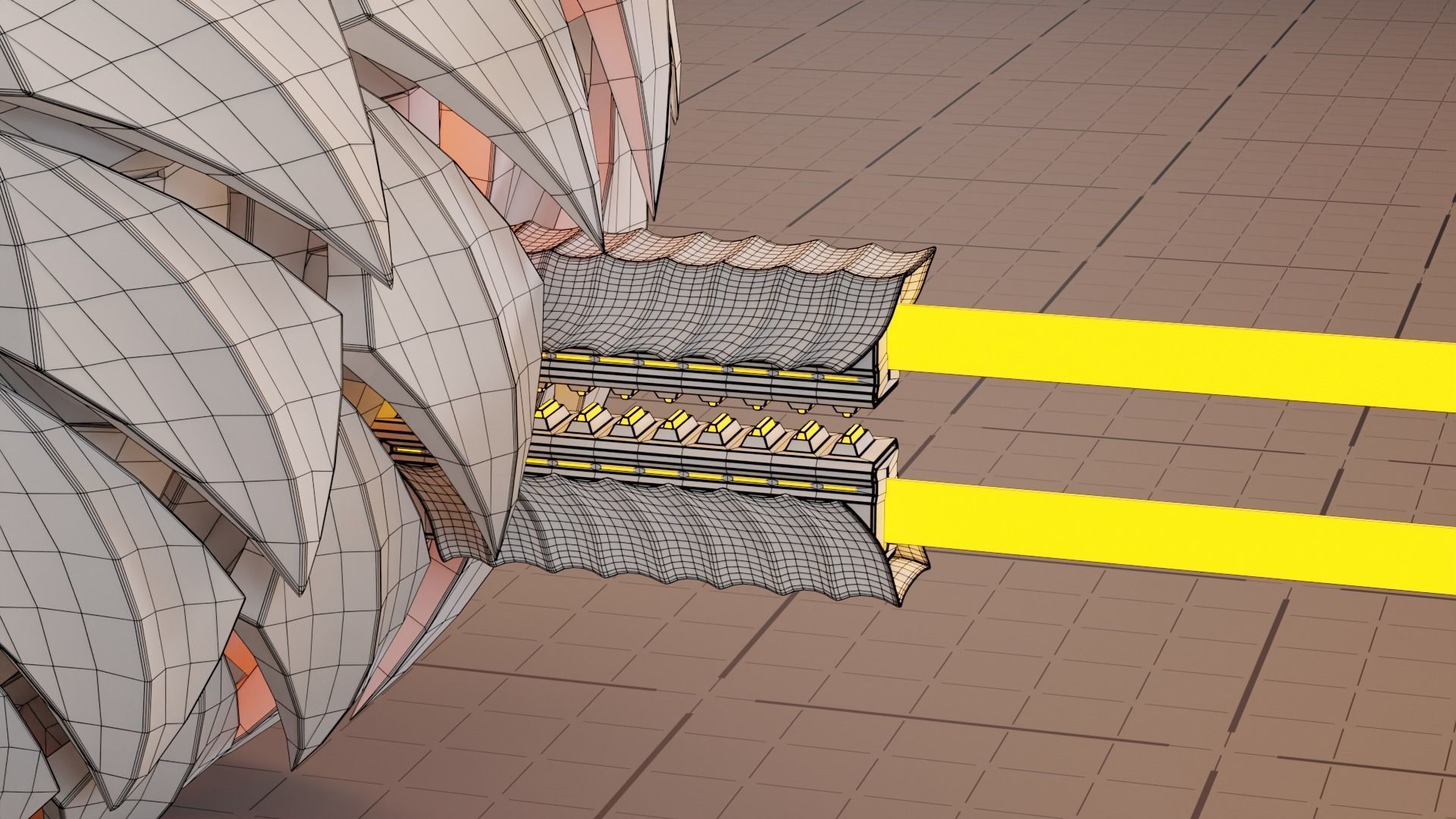 Sphere Robot - SBot-02 Low-poly 3D model_18