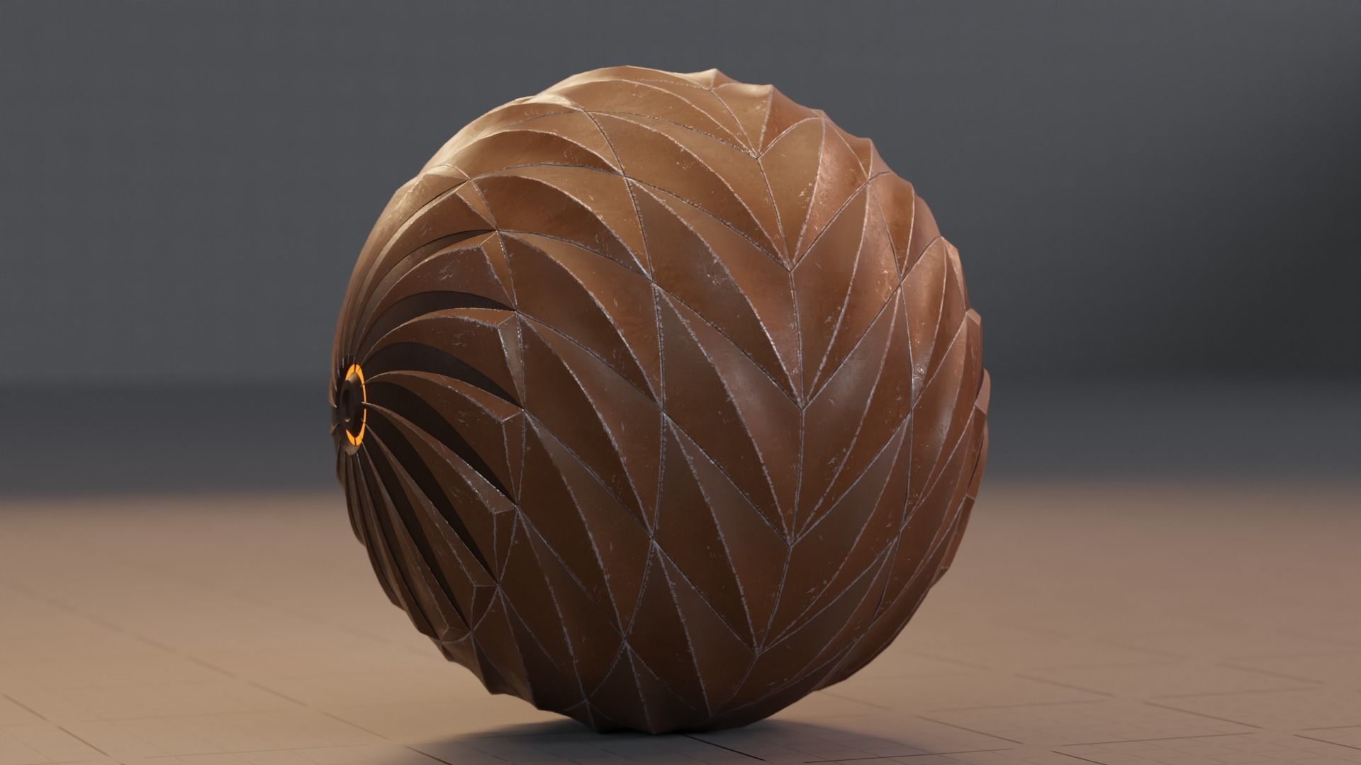 Sphere Robot - SBot-02 Low-poly 3D model_3