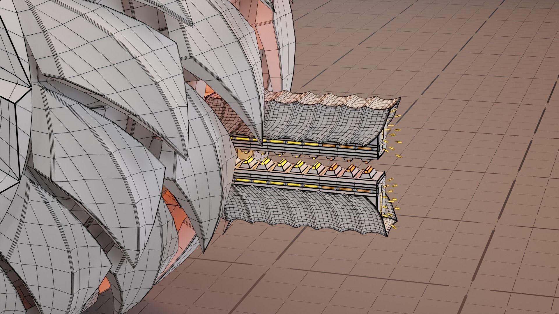 Sphere Robot - SBot-02 Low-poly 3D model_16