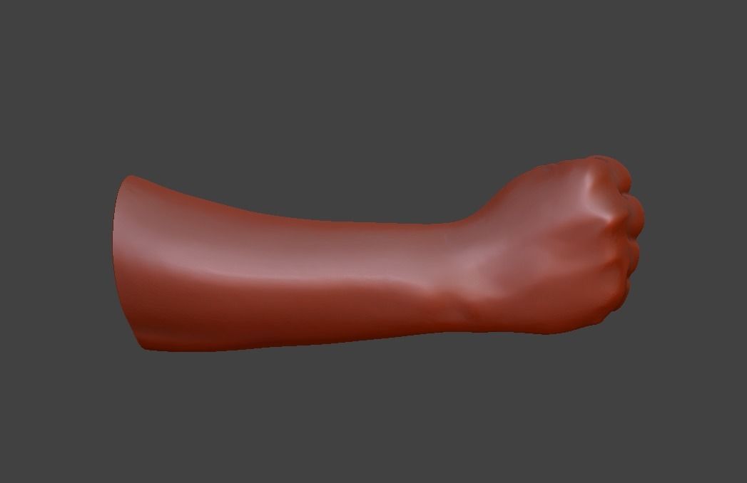 human hand signs and gestures 3D print model_58