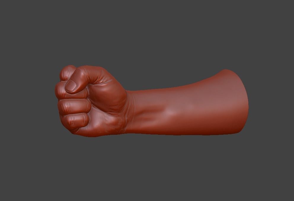 human hand signs and gestures 3D print model_54