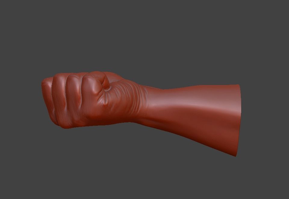 human hand signs and gestures 3D print model_113