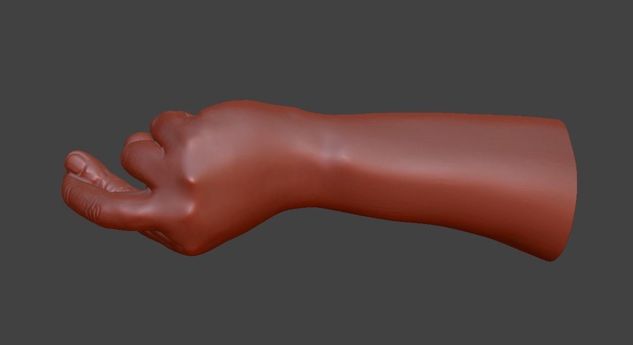 human hand signs and gestures 3D print model_40