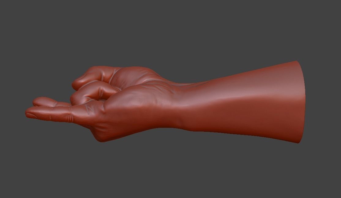 human hand signs and gestures 3D print model_86