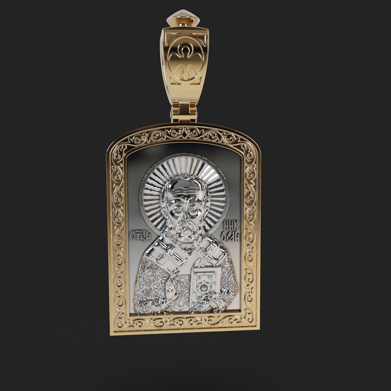 icon st Nicolay ic 06 3D print model_1