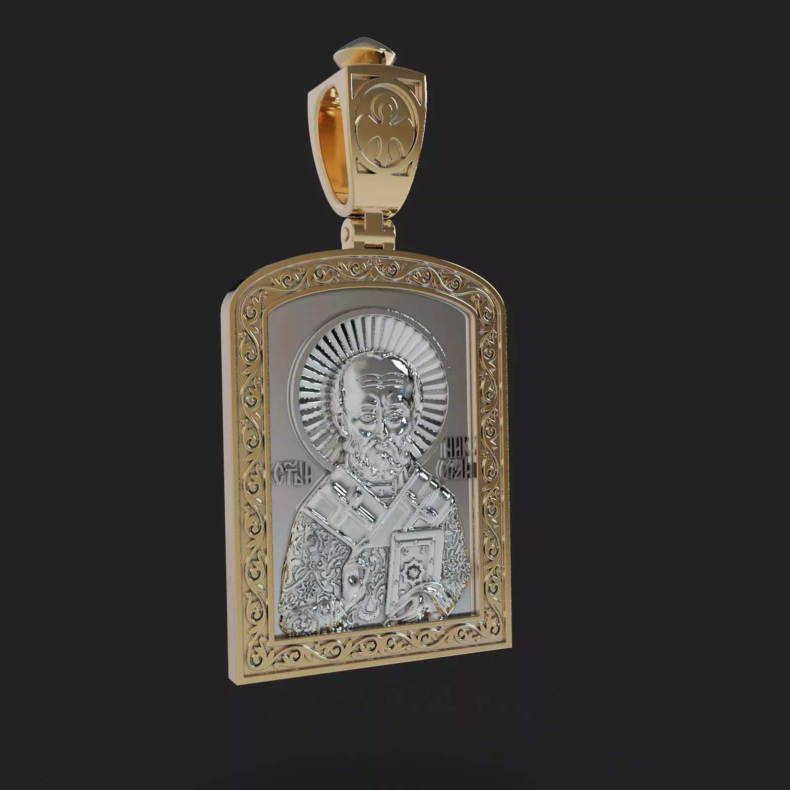 icon st Nicolay ic 06 3D print model_0