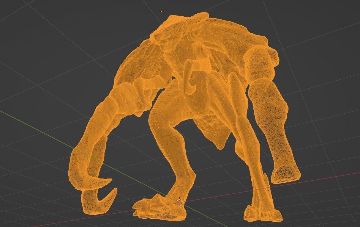 The MUTO from Godzilla 2014 3D print model_6