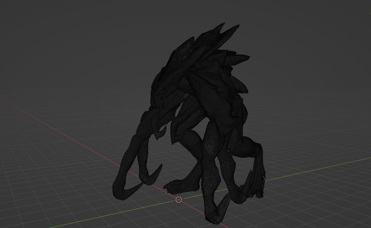 The MUTO from Godzilla 2014 3D print model_5