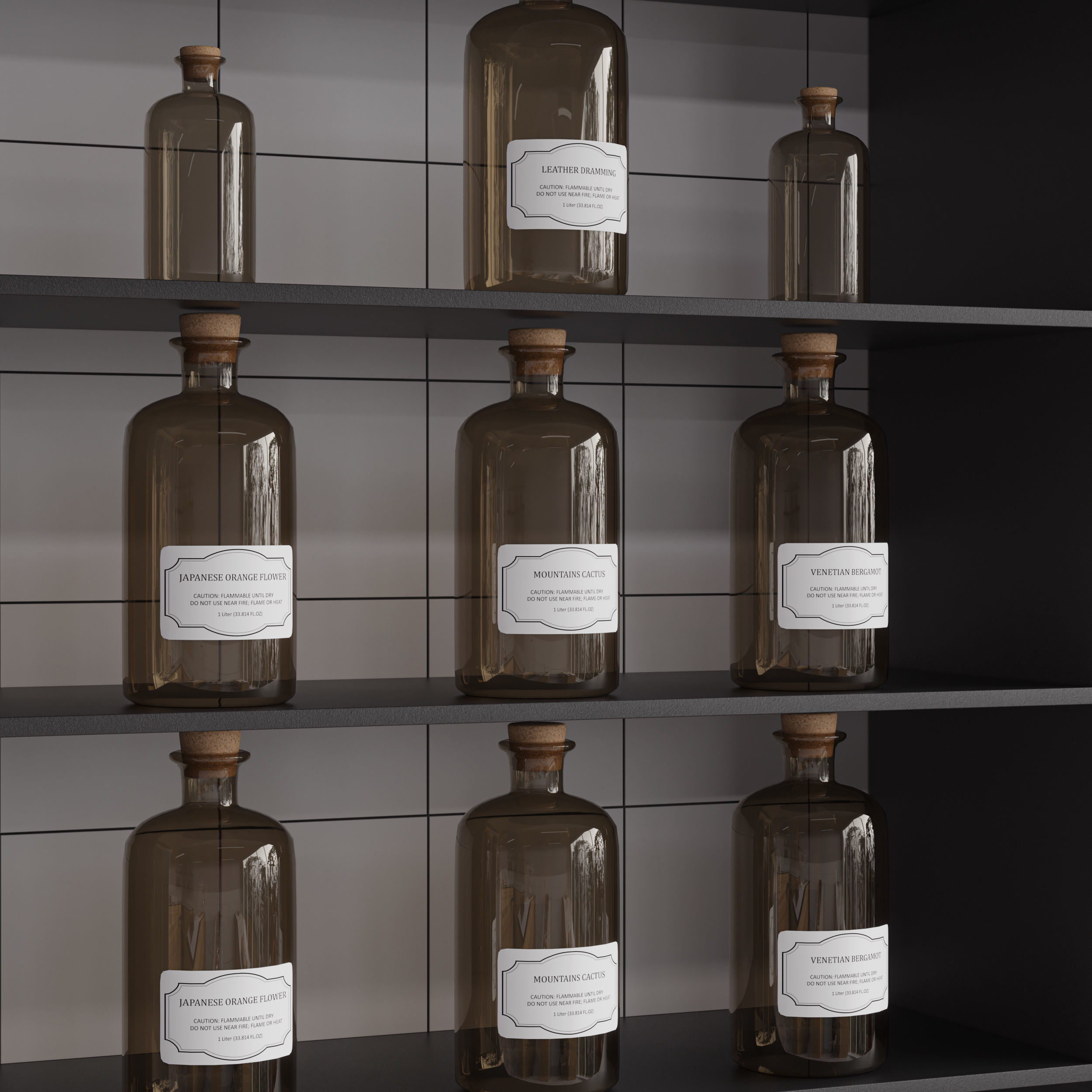 Perfume Laboratory 3D model_9