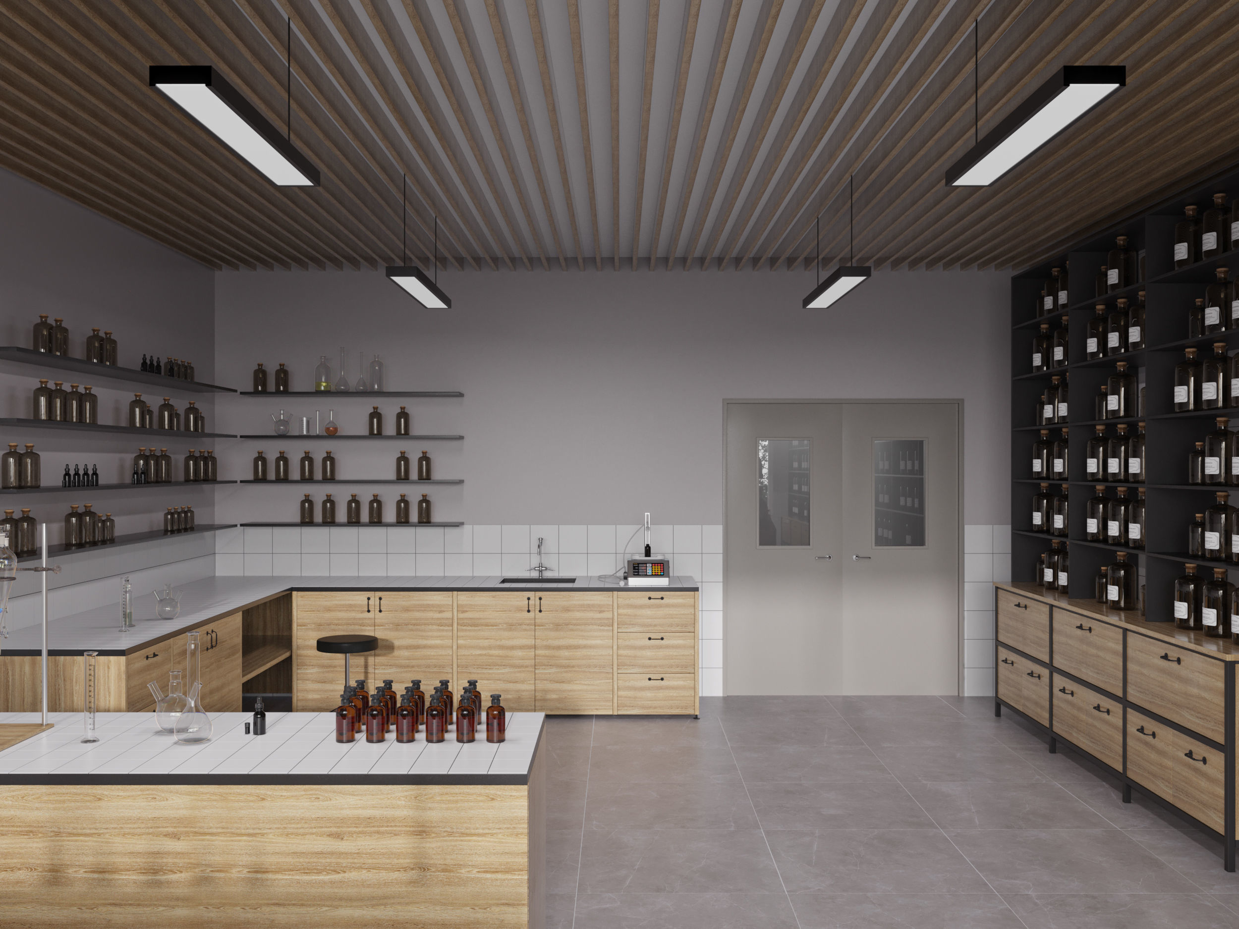 Perfume Laboratory 3D model_5