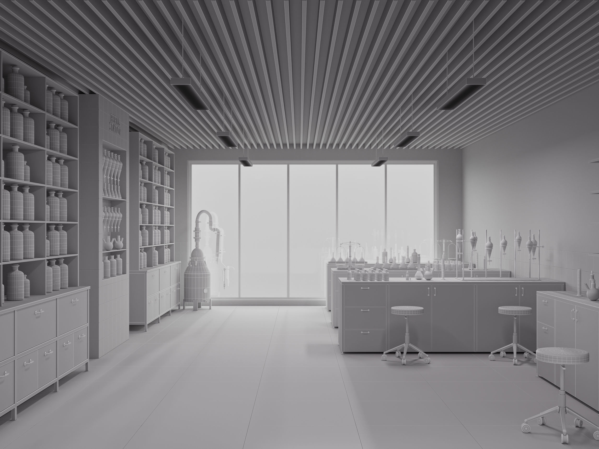Perfume Laboratory 3D model_10