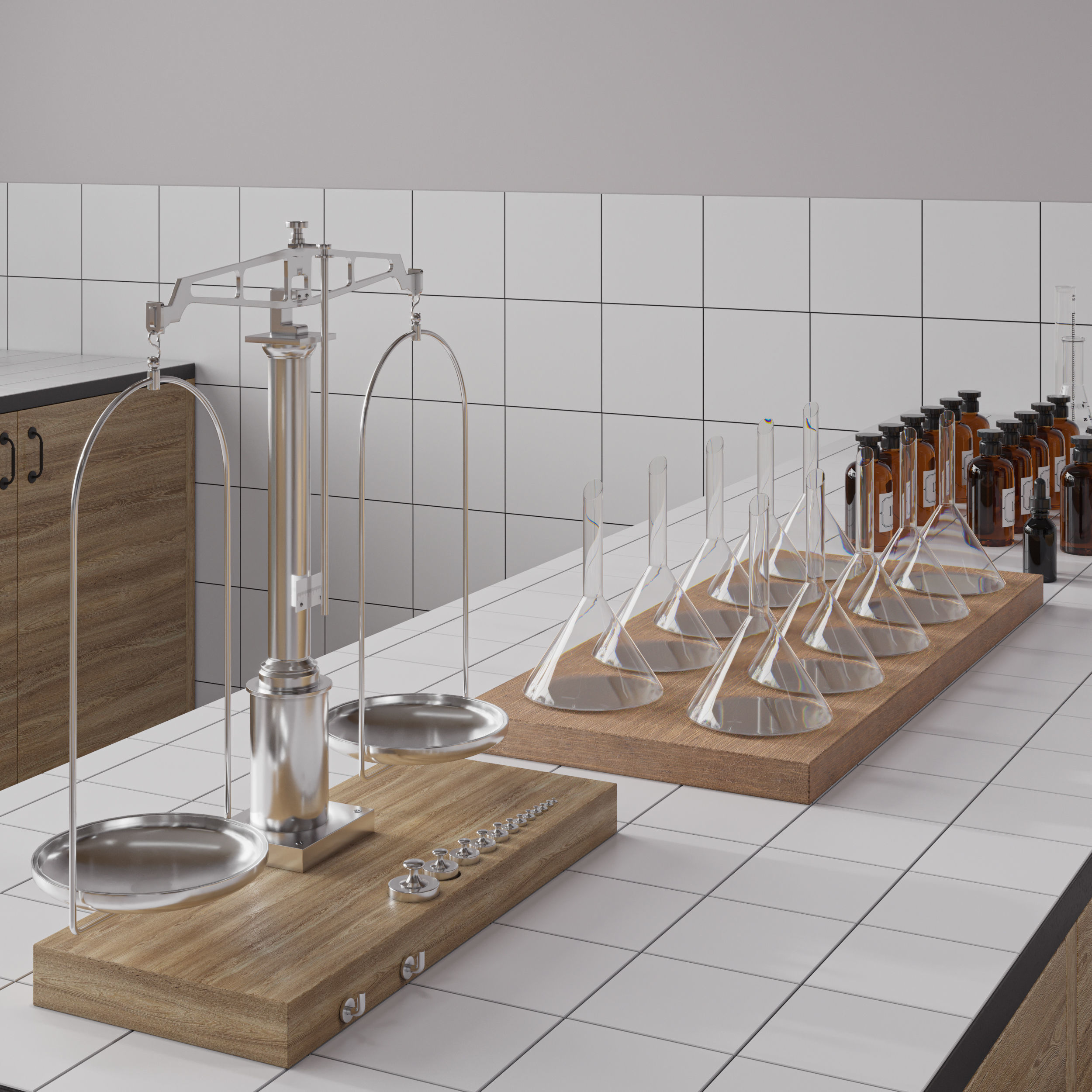 Perfume Laboratory 3D model_3
