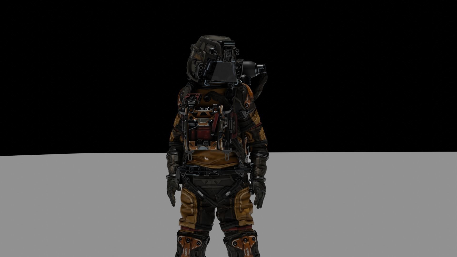 ASTRONAUT SUIT  3D model_1