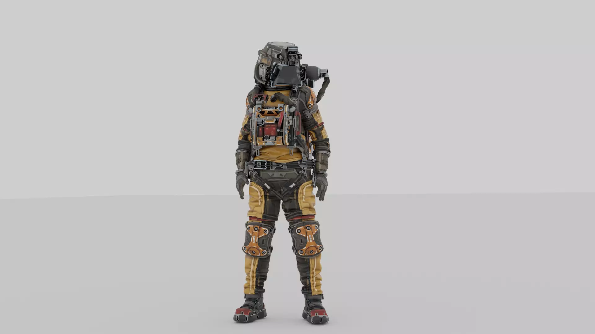 ASTRONAUT SUIT  3D model_0