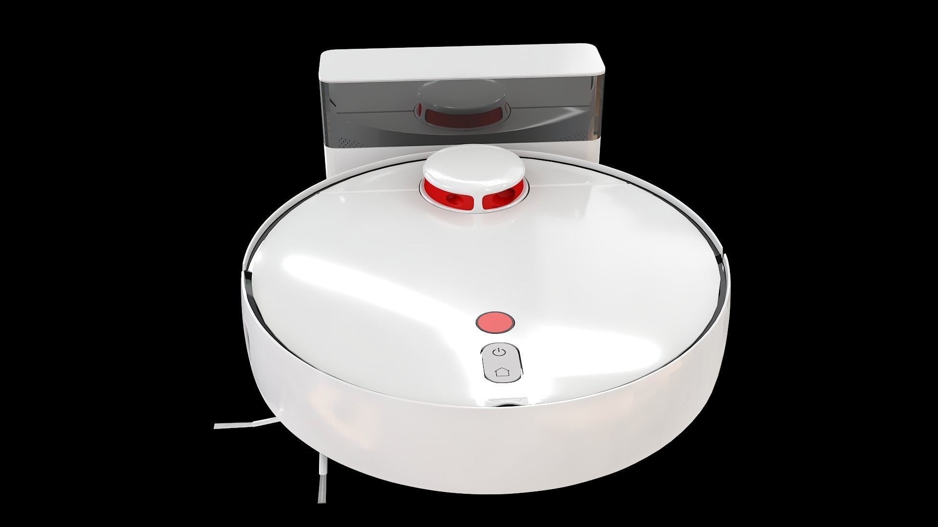 robot vacuum cleaner 3D model_1