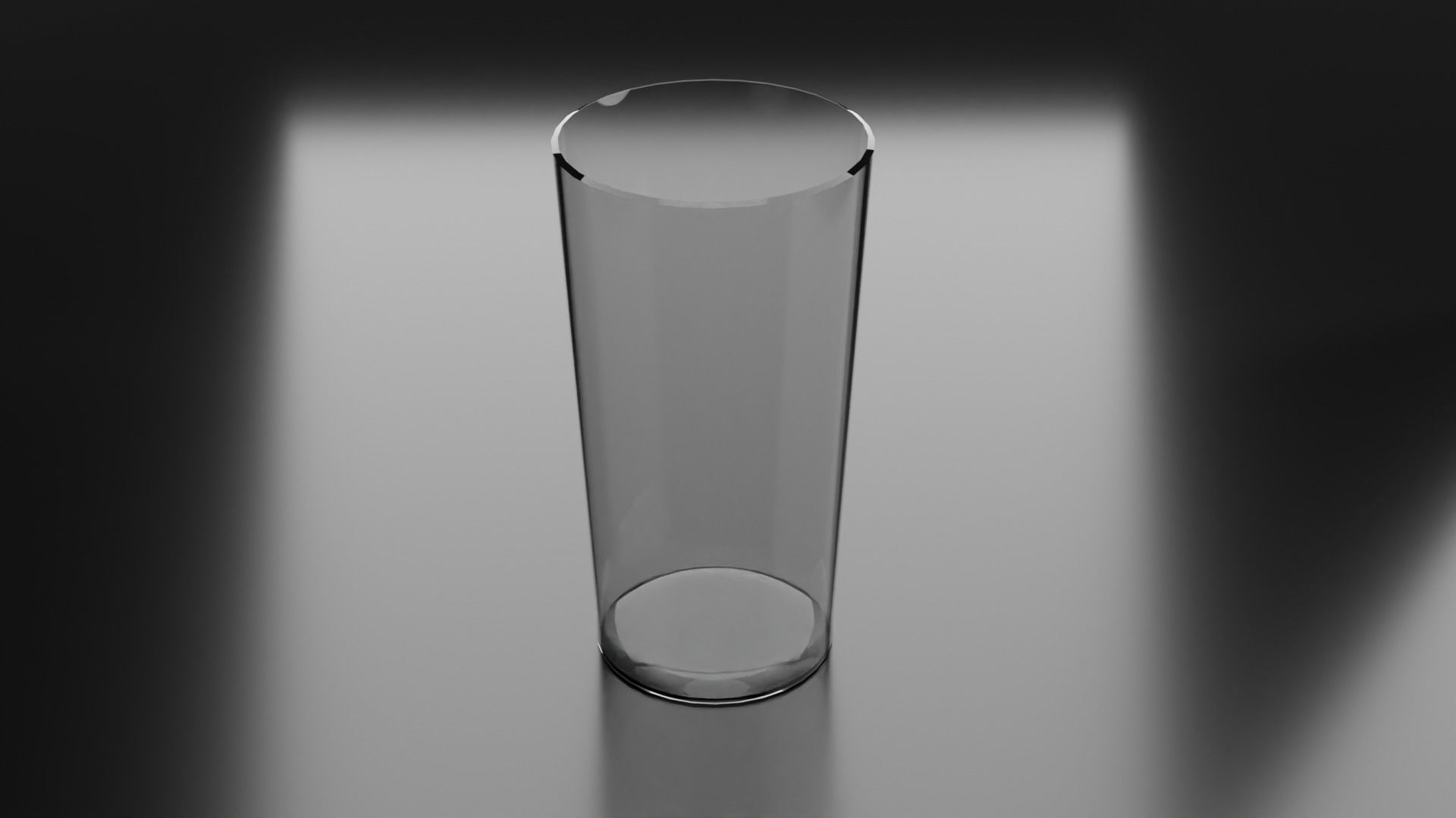 Glass cup Free 3D model_1