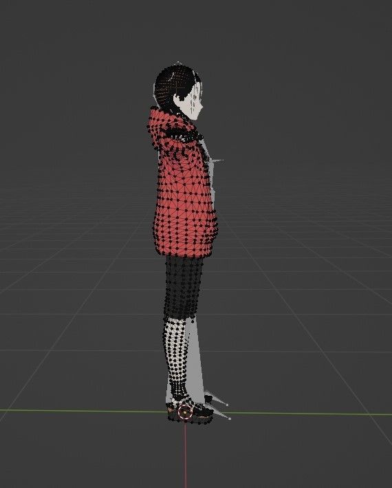 ANIME CHARACTER 3D model_12