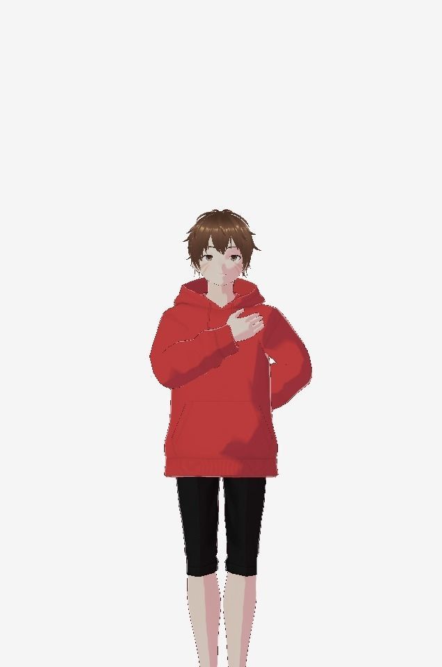 ANIME CHARACTER 3D model_8