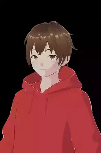 ANIME CHARACTER 3D model