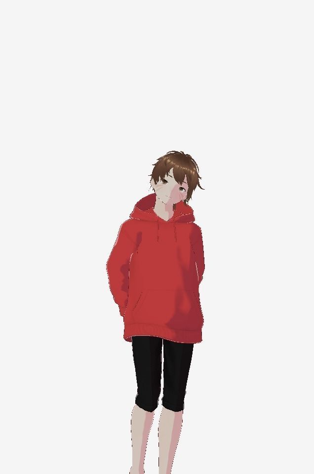 ANIME CHARACTER 3D model_5