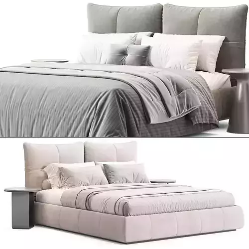 Ellelle Bed by la Falegnami