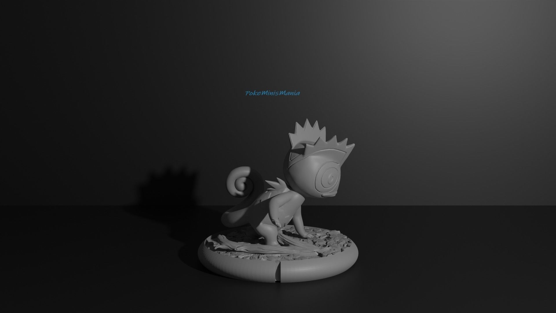 Kecleon pokemon 3D print model 3D print model_7