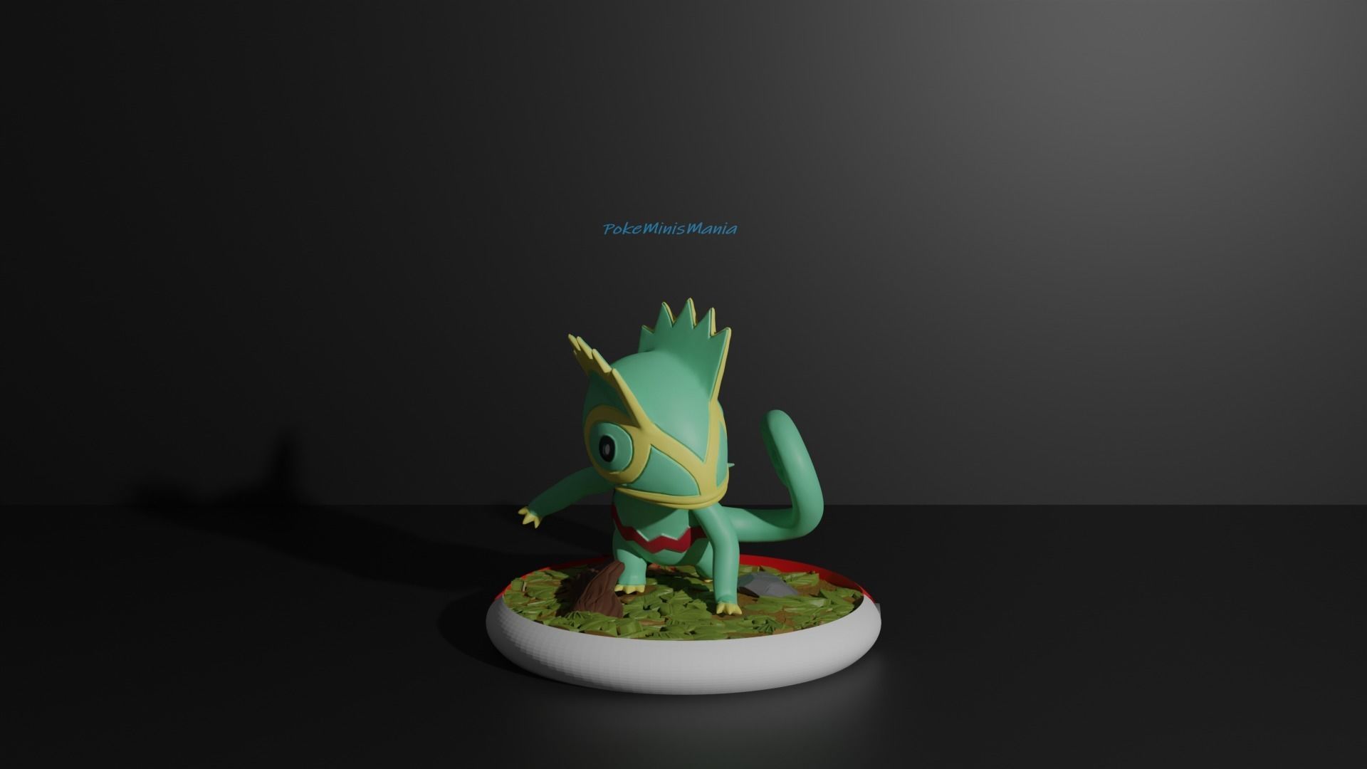 Kecleon pokemon 3D print model 3D print model_2